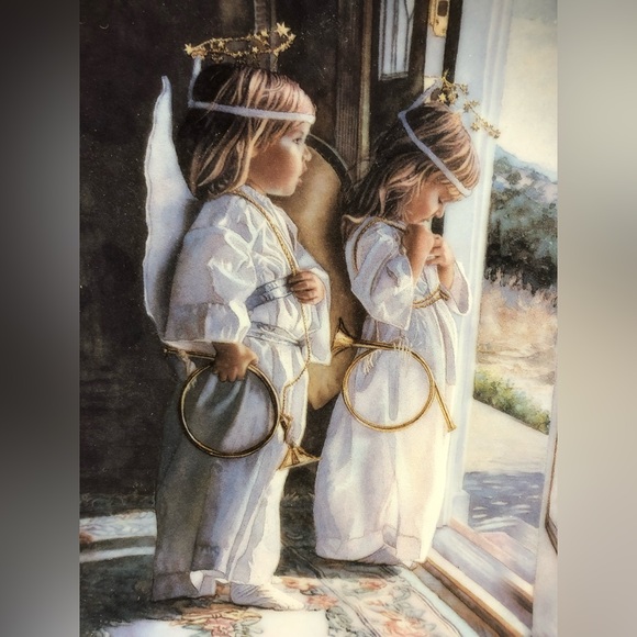 The Bradford exchange “little angels” decor plate - Picture 4 of 4